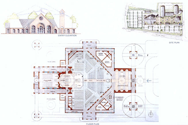 all saints catholic church - concept art