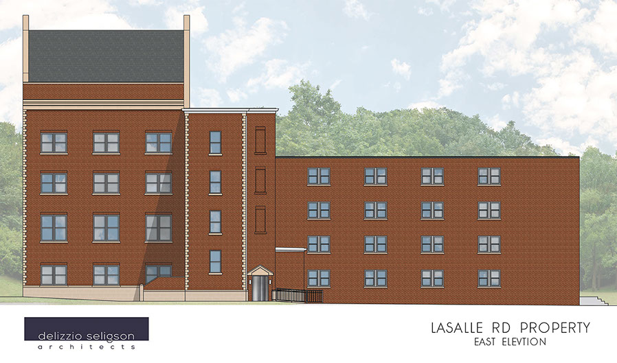 lasalle rd property - east elevation sm