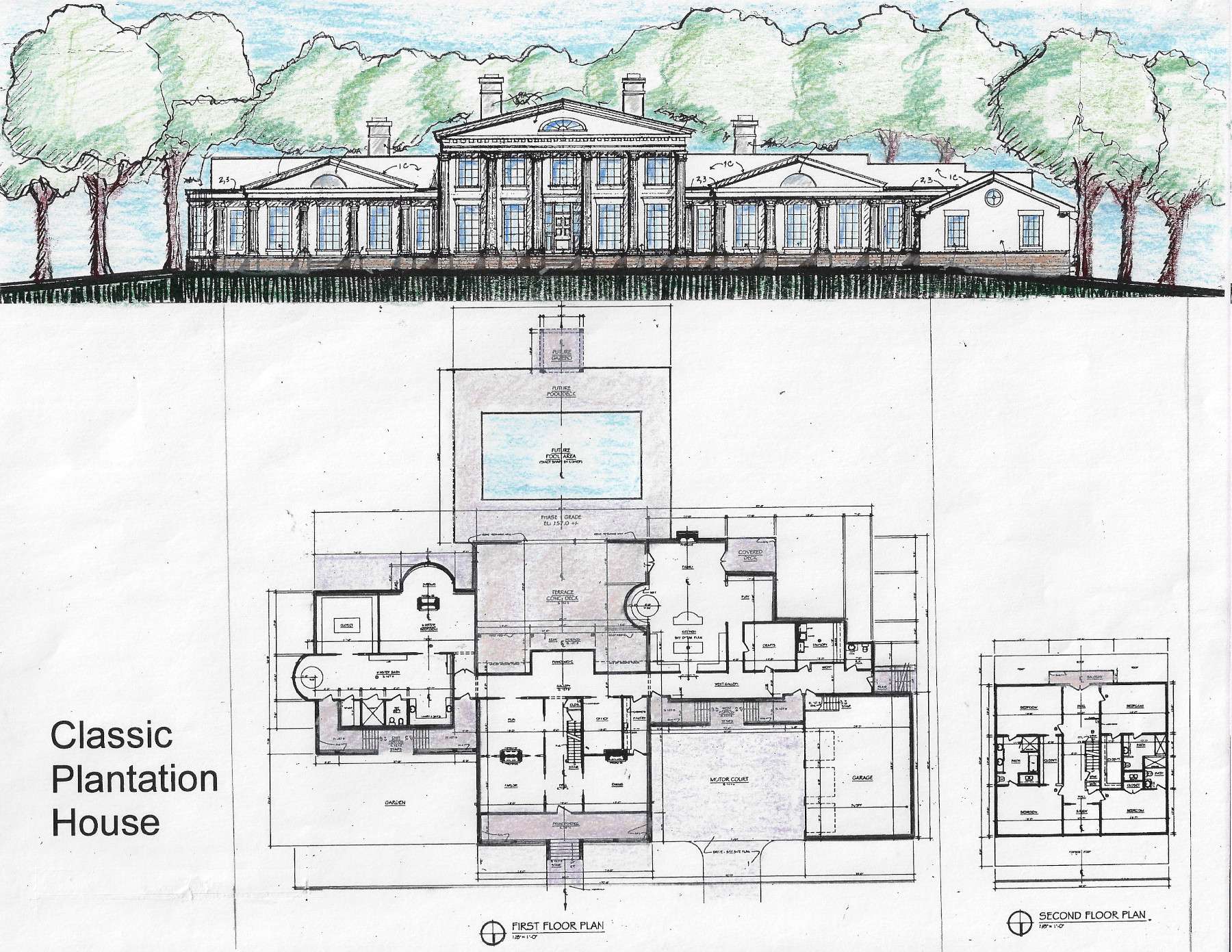 Classic Plantation House